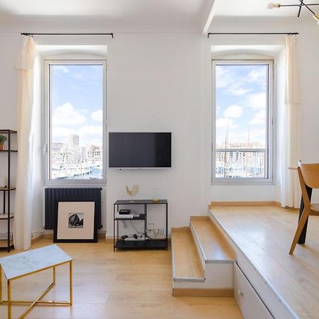 Le Rive Neuve Standing Vieux-Port - Appartement 1 Chambre 4 Pers Vue Mer Clim Marseille Ngoại thất bức ảnh